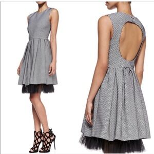 NWT Troubadour Anthropology retro /swing the cap cana  tull hem dress SZ 2